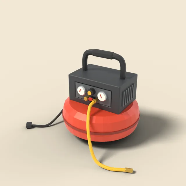 Pancake air compressor