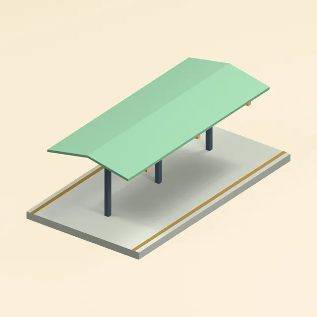 railway_platform_canopy_three_column_gabled_cover