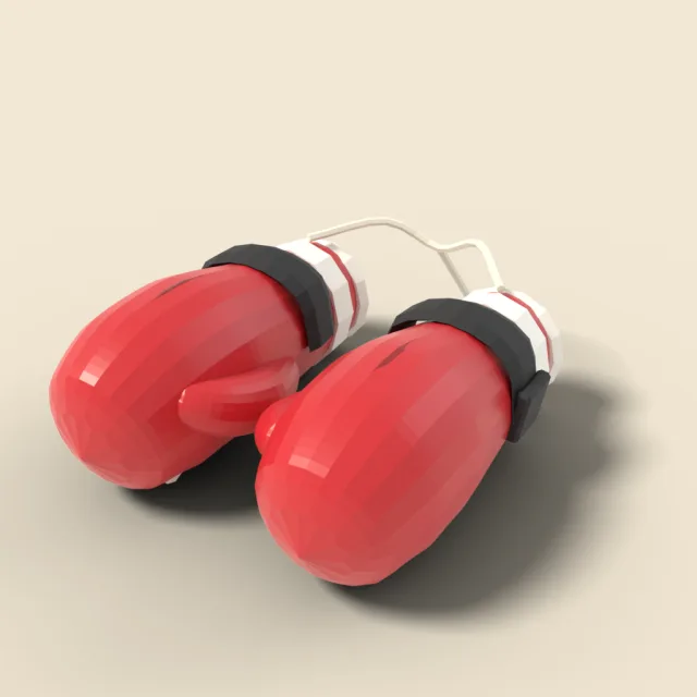 Boxing gloves pair