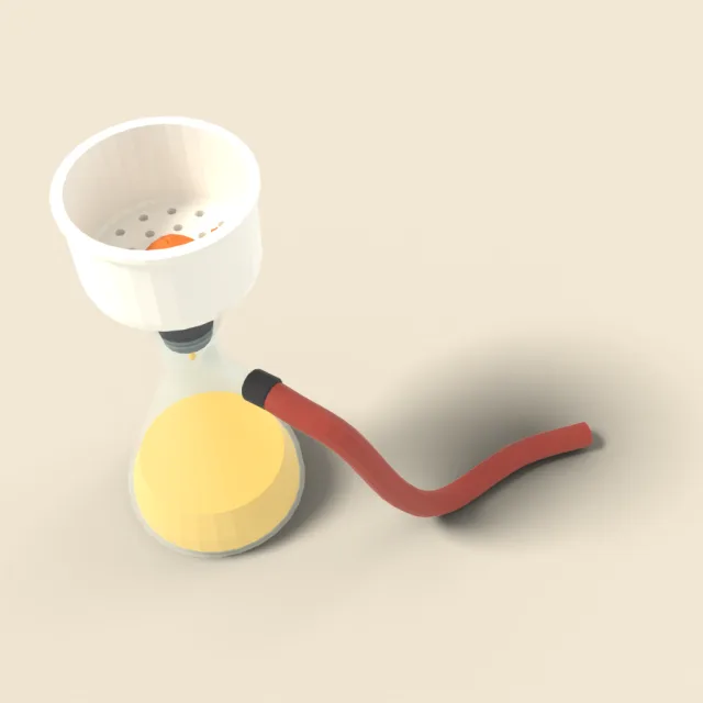 Buchner funnel and filter flask
