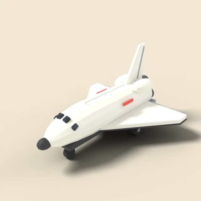 Toy space shuttle