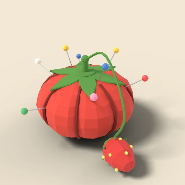 Pin cushion tomato