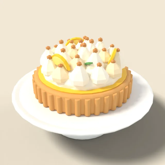 Lemon meringue tart