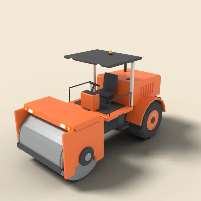 Road roller compactor