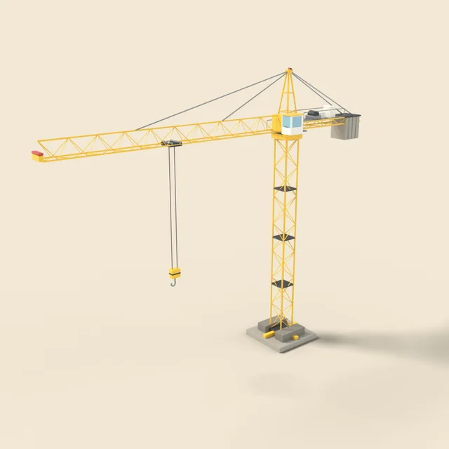 Tower crane with jib