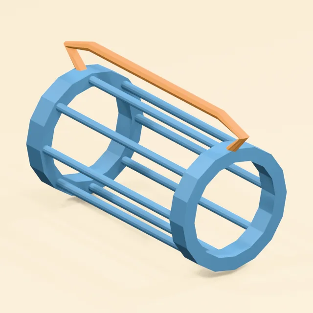 Vented hair roller with retained elastic setting band