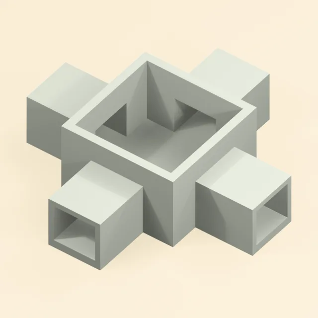 four_way_sewer_junction_open_supported_assembly