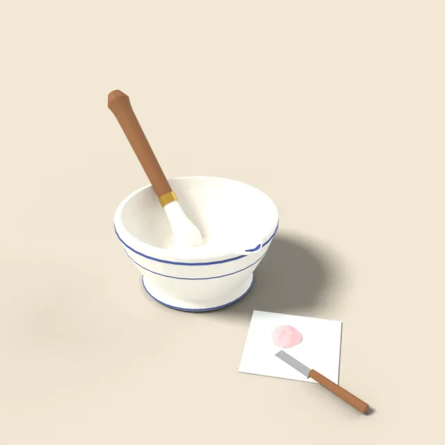 Pharmacy mortar and pestle