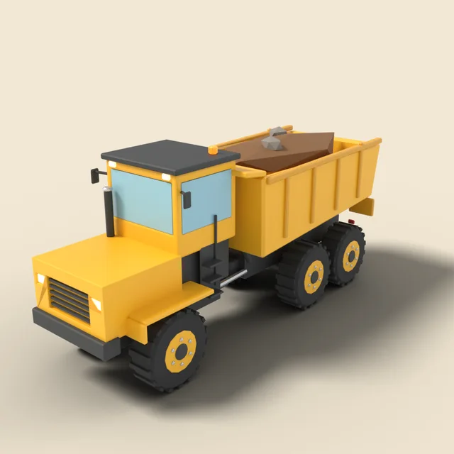 Articulated dump truck