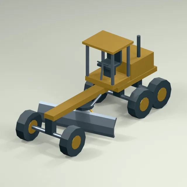 six_wheel_midblade_motor_grader