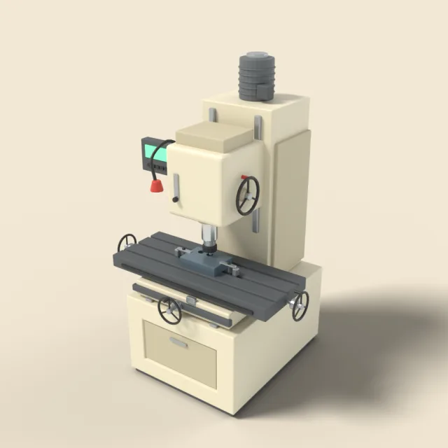 Jig borer machine