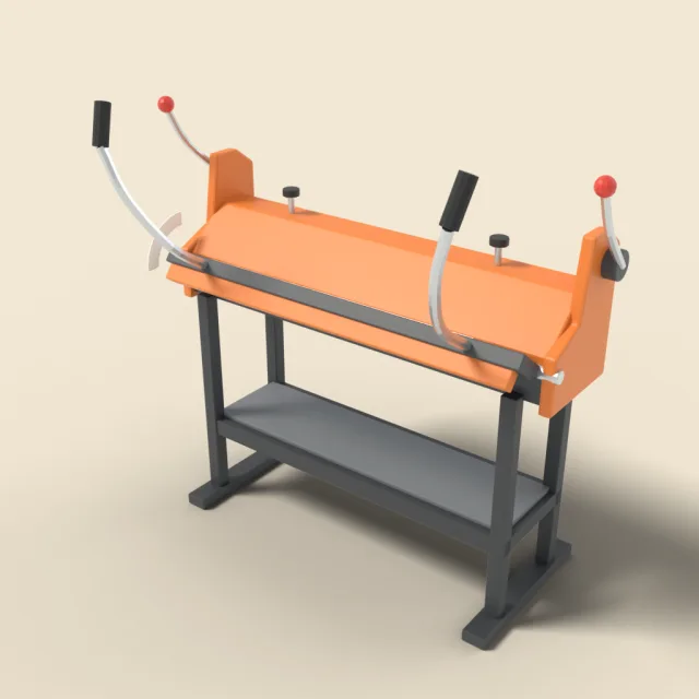 Sheet metal brake bender