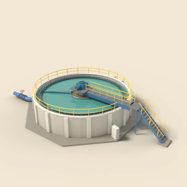 Water treatment tank