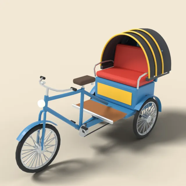 Pedal rickshaw