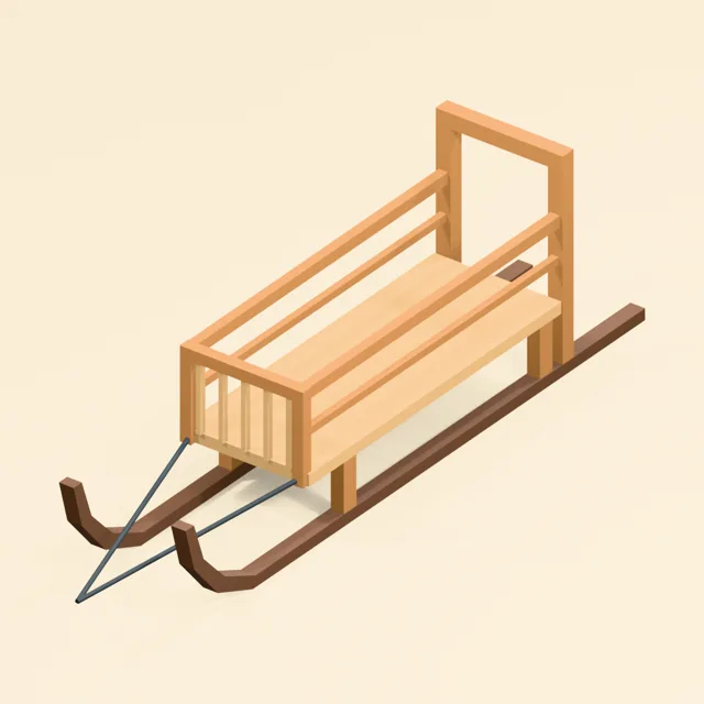 basket_dog_sled_functional_open_structure