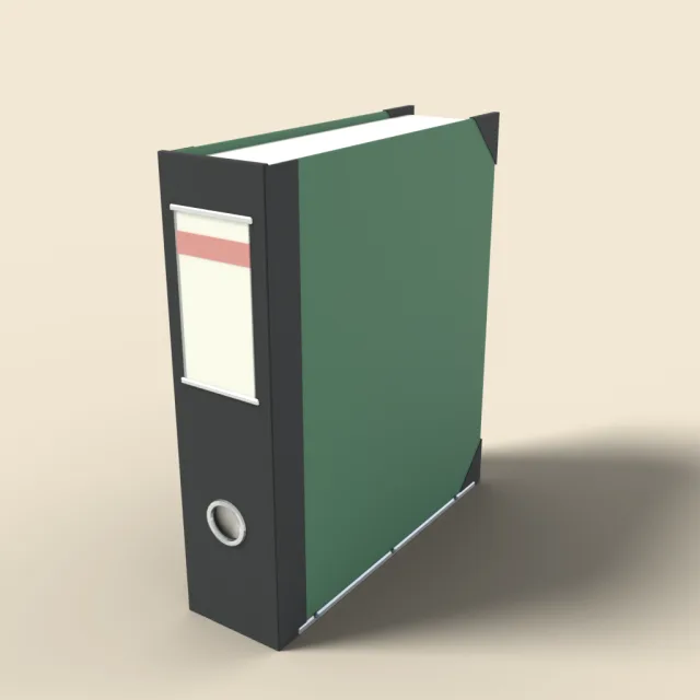 Lever arch file box