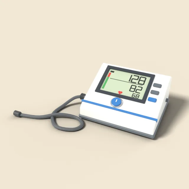 Digital blood pressure monitor