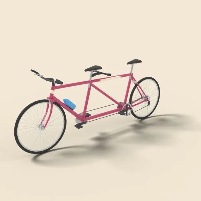 Tandem bicycle