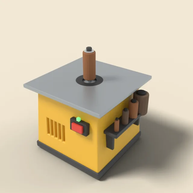 Oscillating spindle sander