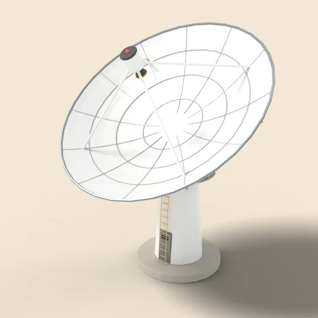 Radio telescope dish
