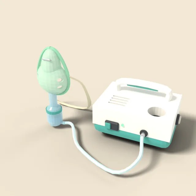 Nebulizer machine with mask