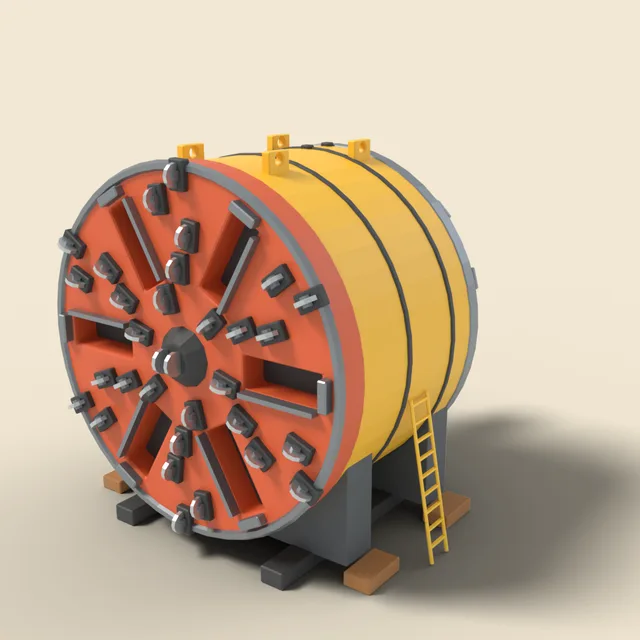 Tunnel boring machine head