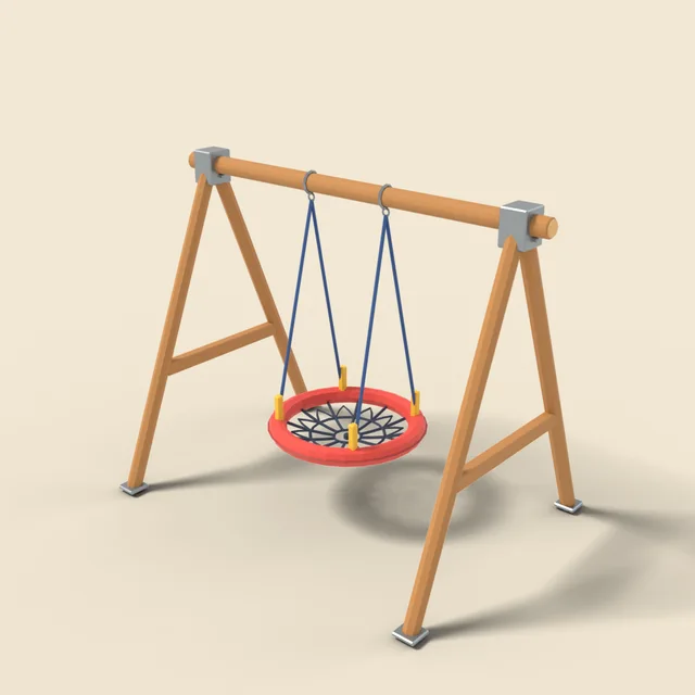 Round nest swing
