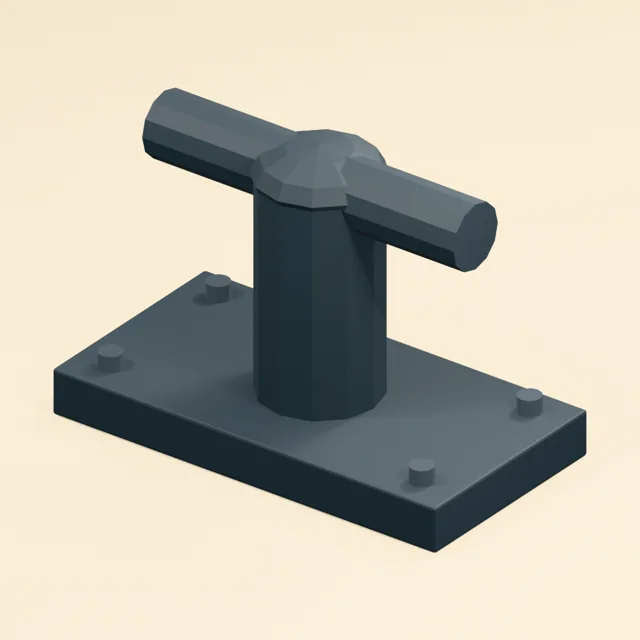Horn bollard