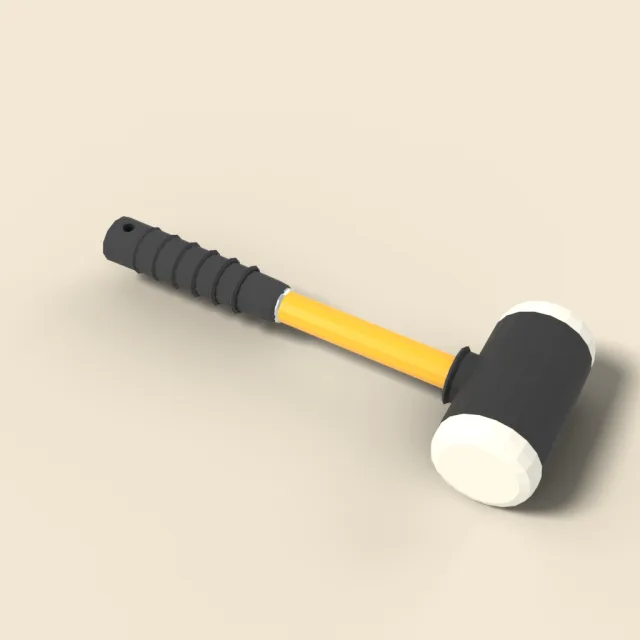Rubber mallet