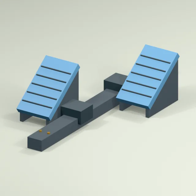 Adjustable sprint starting blocks