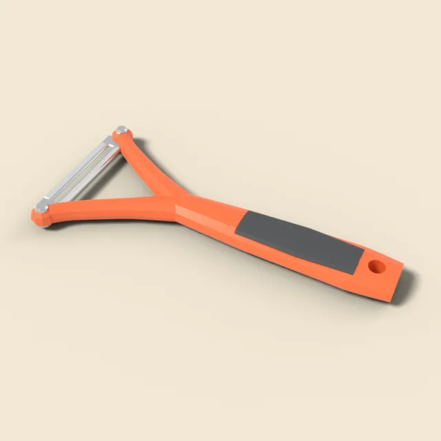 Vegetable peeler Y-shaped