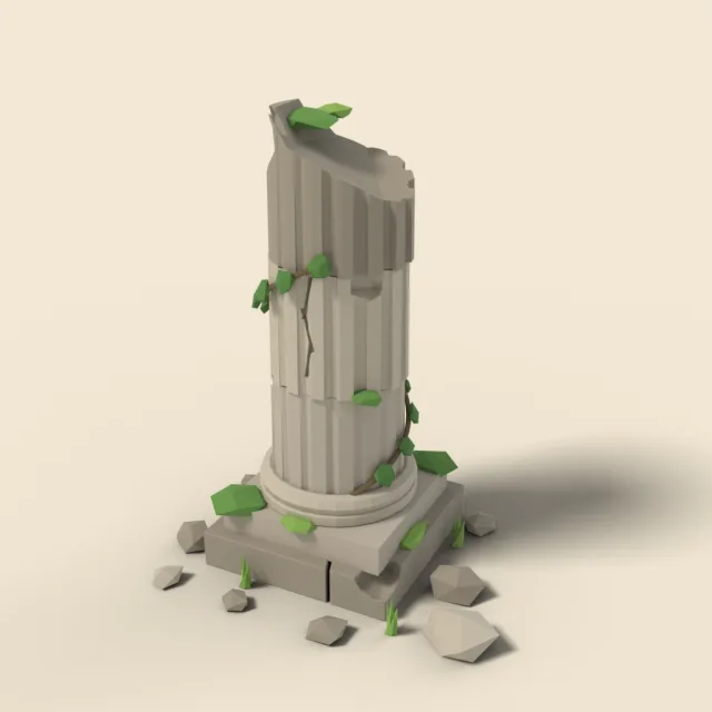 Broken standing column