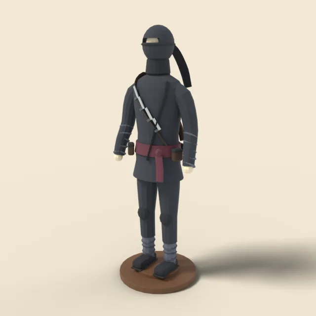 Stealth garb on mannequin