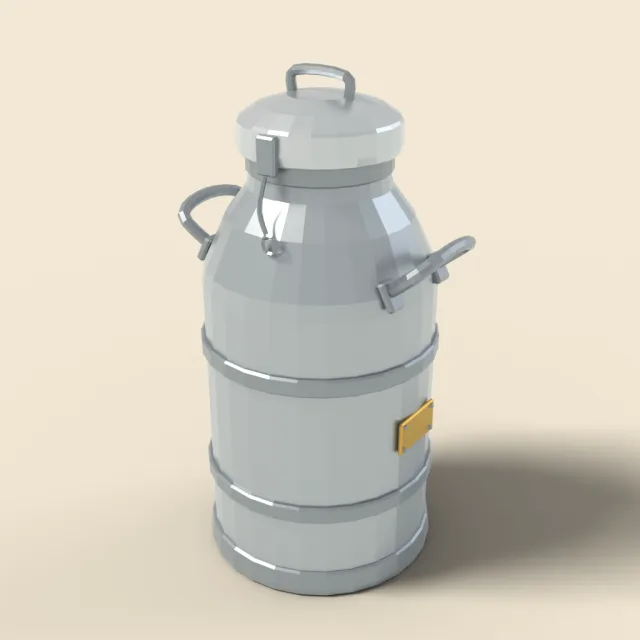 Milk churn steel