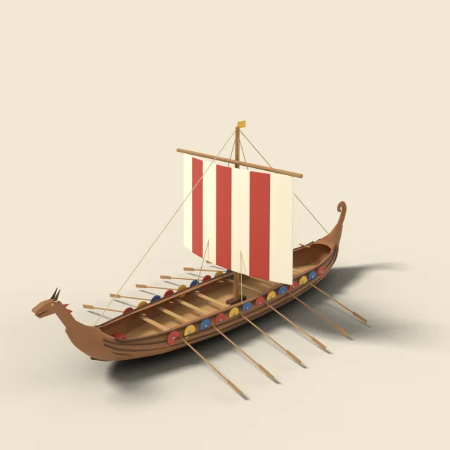 Viking longship