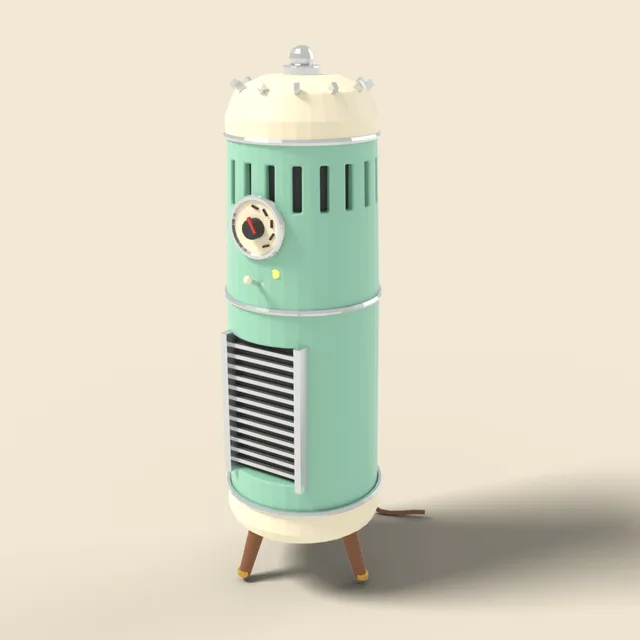 Vintage air purifier tower