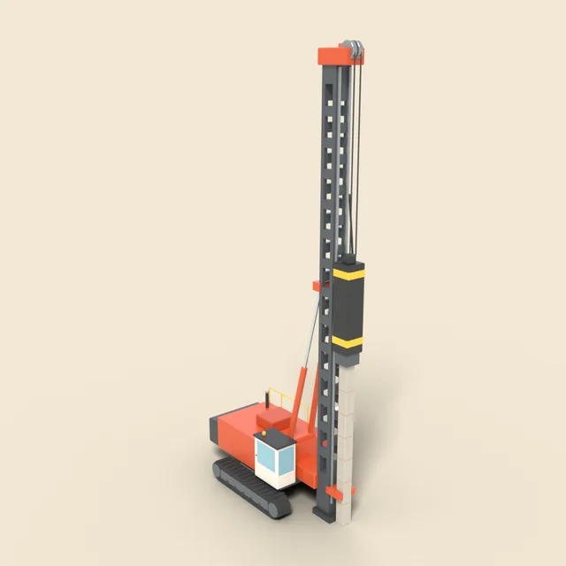 Pile driver rig