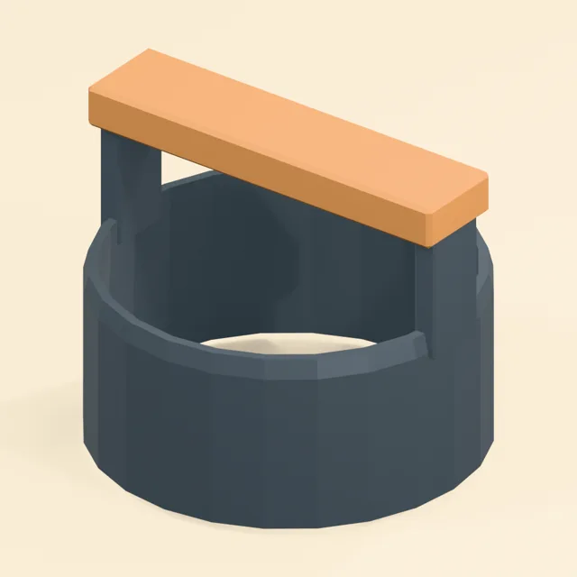 Open-ring biscuit cutter with bridge grip