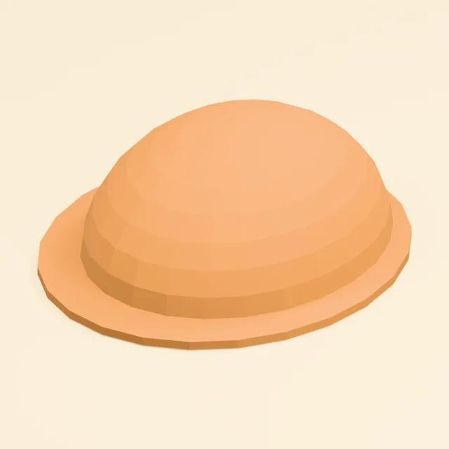 Full-brim hard hat with interior suspension