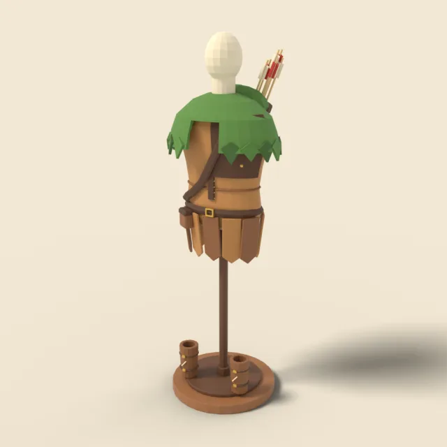 Archer leather armor set