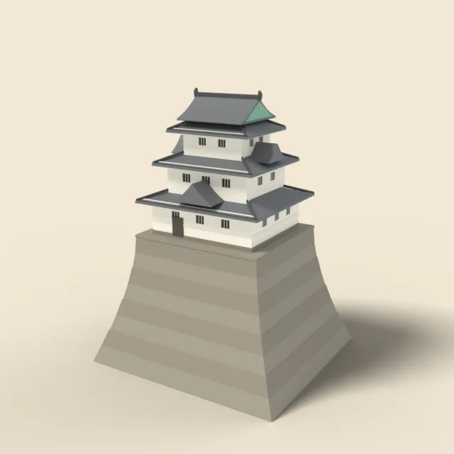 Edo Castle Fujimi turret