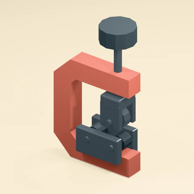 Screw-feed pipe cutter