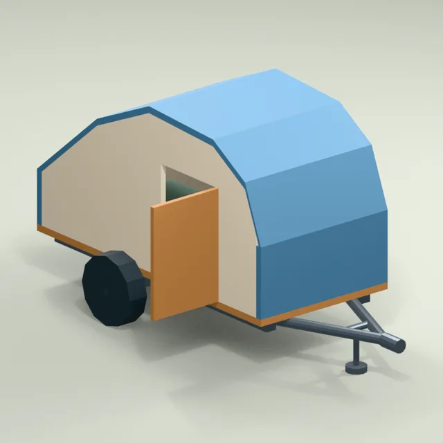 open_door_teardrop_camping_trailer