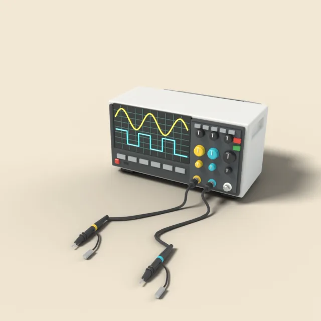 Oscilloscope with probes