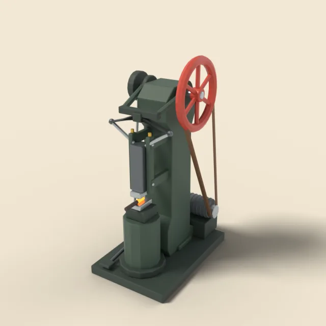 Blacksmith power hammer