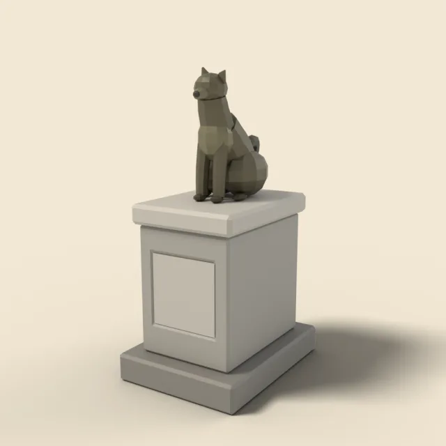Hachiko statue