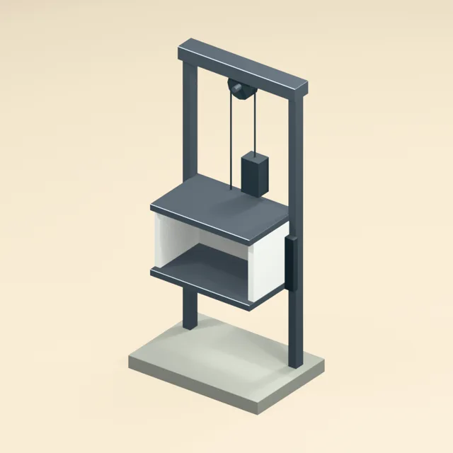 dumbwaiter_station_open_carriage_counterweight_rails