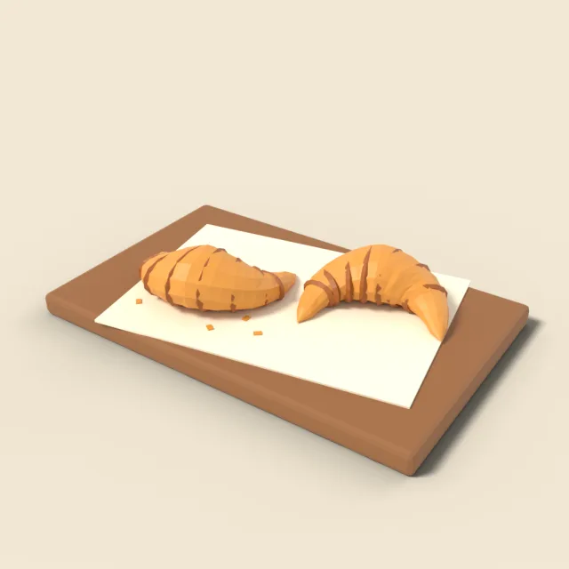 Croissant pair