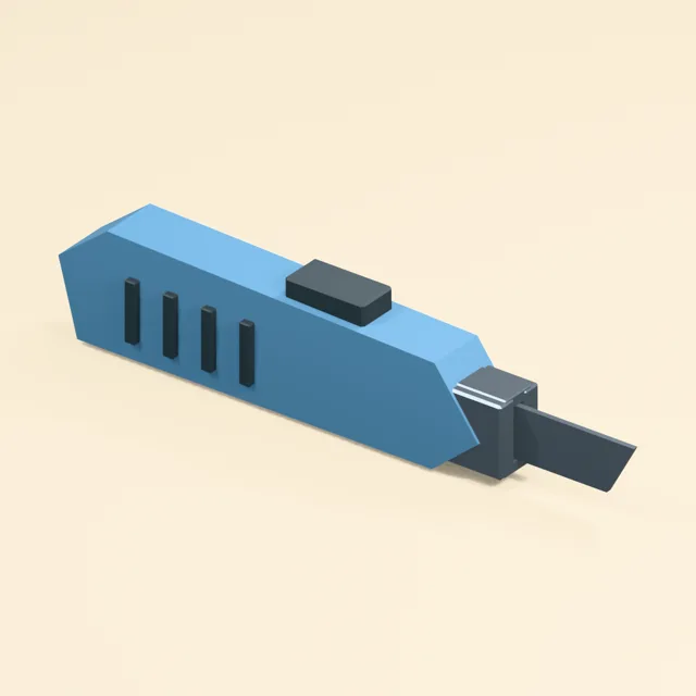 Retractable utility knife