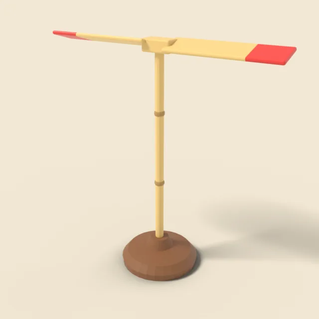 Bamboo dragonfly toy